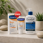 CeraGel lotion + Free Cera Gel SPF