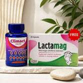 Climact (Ashwagandha) with free Lactamag
