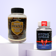 Mentex gummies + Vitovil capsules
