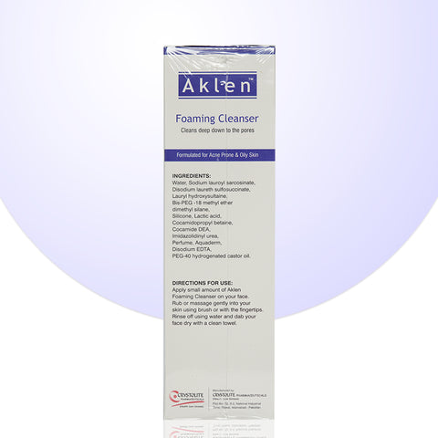 Aklen Foaming Cleanser 120ml