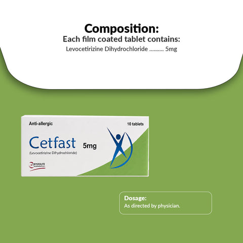 Cetfast 5mg