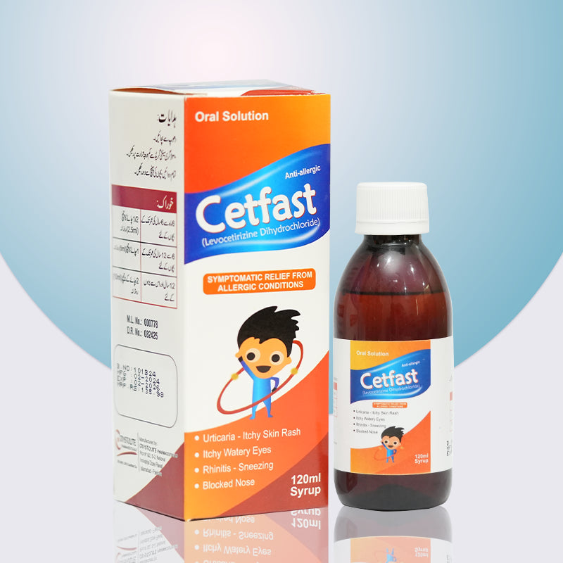 Cetfast Syrup – Fast Allergy Relief for All Ages Seamless Care, Every ...