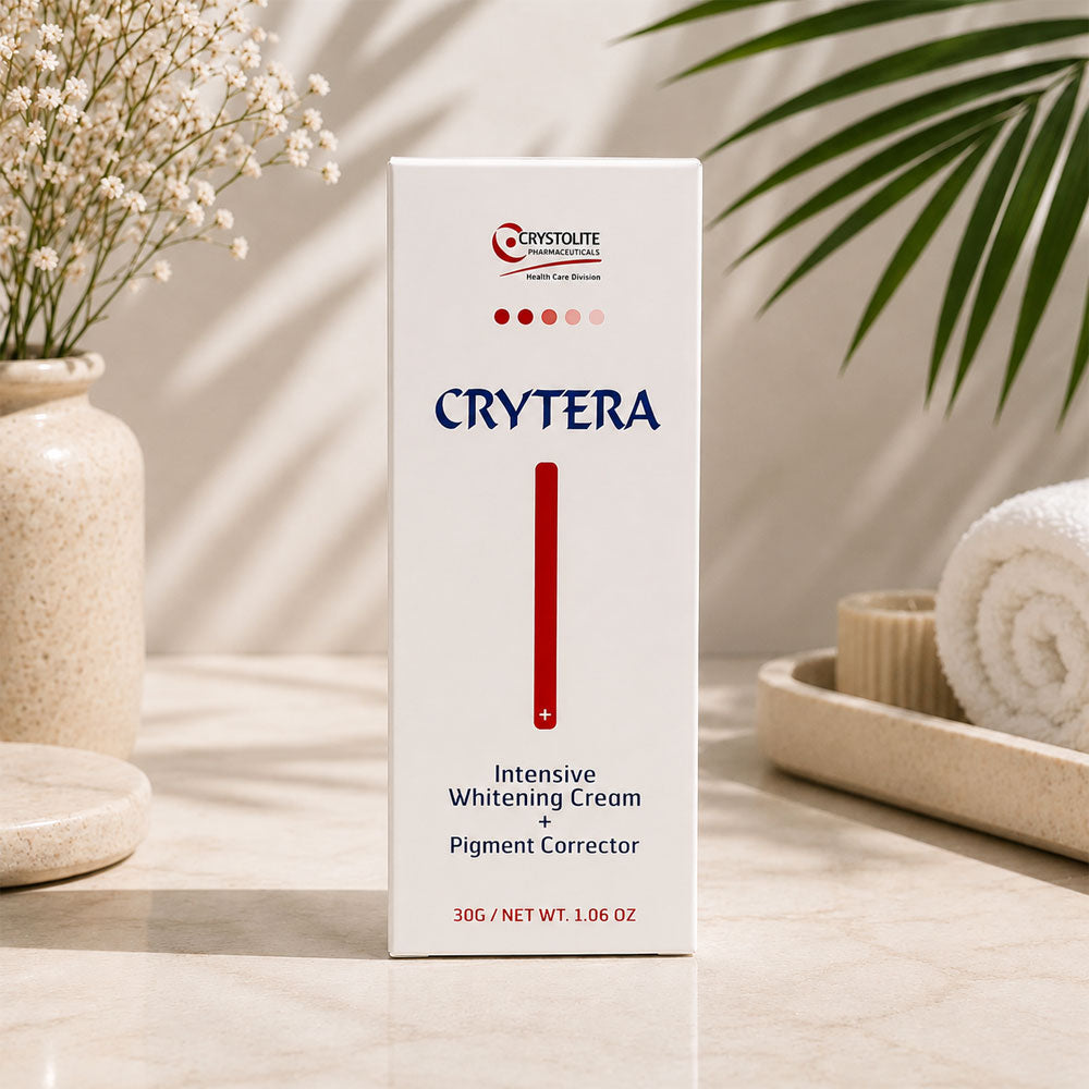 Crytera Intensive Whitening Cream + Pigment Corrector 30g for dark spots and even skin tone