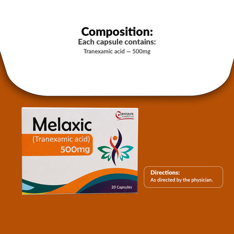 Melaxic (Tranexamic acid) 500mg