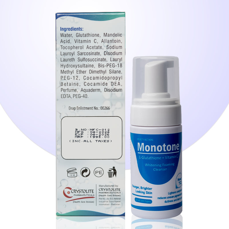 Monotone Foaming Cleanser