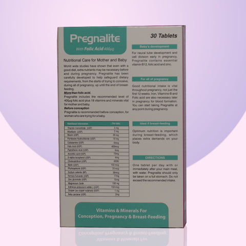 Pregnalite 30 Tab