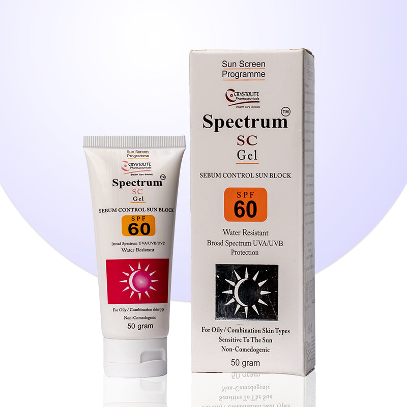 Spectrum Sc Spectrum SC Gel SPF 60 – Advanced Sun Protection for Oily and ...