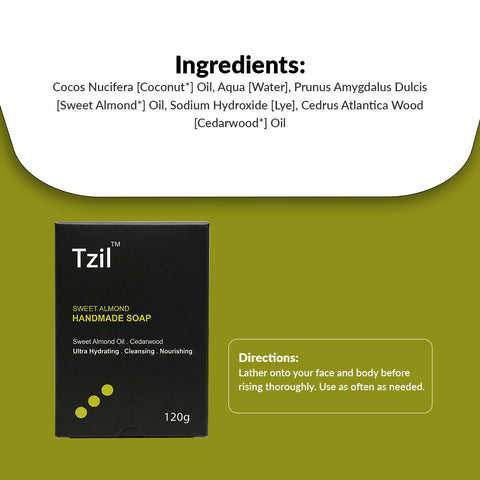 Tzil Soap (Almond)