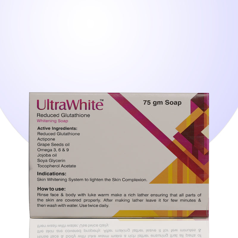 Ultra White Soap 75g – Brightening and Whitening Formula Seamless Care, Every touch – Crystolite Ultra White Soap 75g – Brightening and Whitening Formula Seamless Care, Every touch – Crystolite