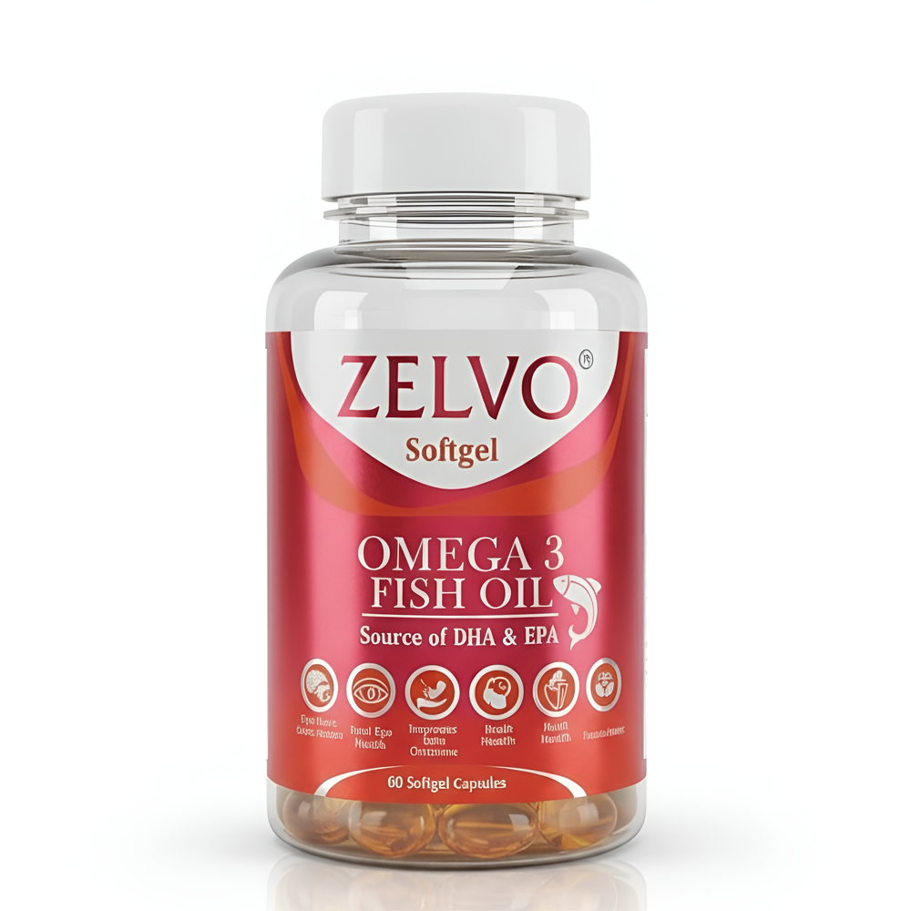 Zelvo softgel Omega 3  Fish oil
