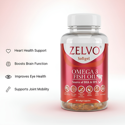 Zelvo softgel Omega 3  Fish oil