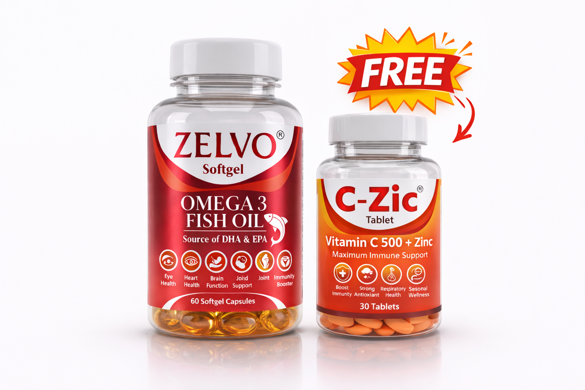 Zelvo (Fish oil) + free C-Zic