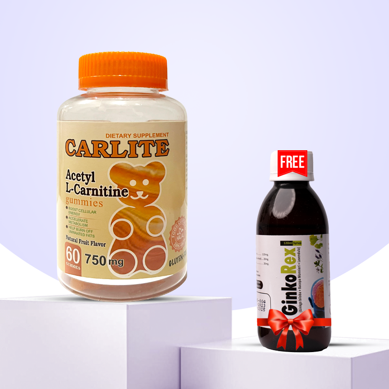 Ginkorex Syrup + Carlite Gummies