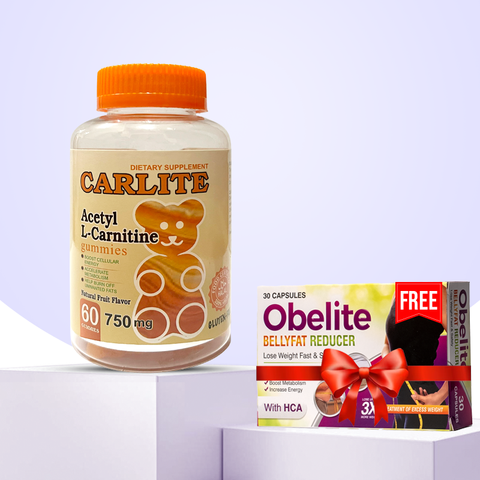 Carlite Gummies + Obelite Tablets