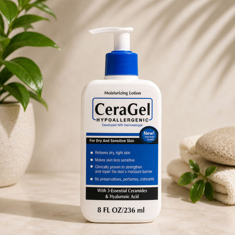 CeraGel lotion + Free Cera Gel SPF