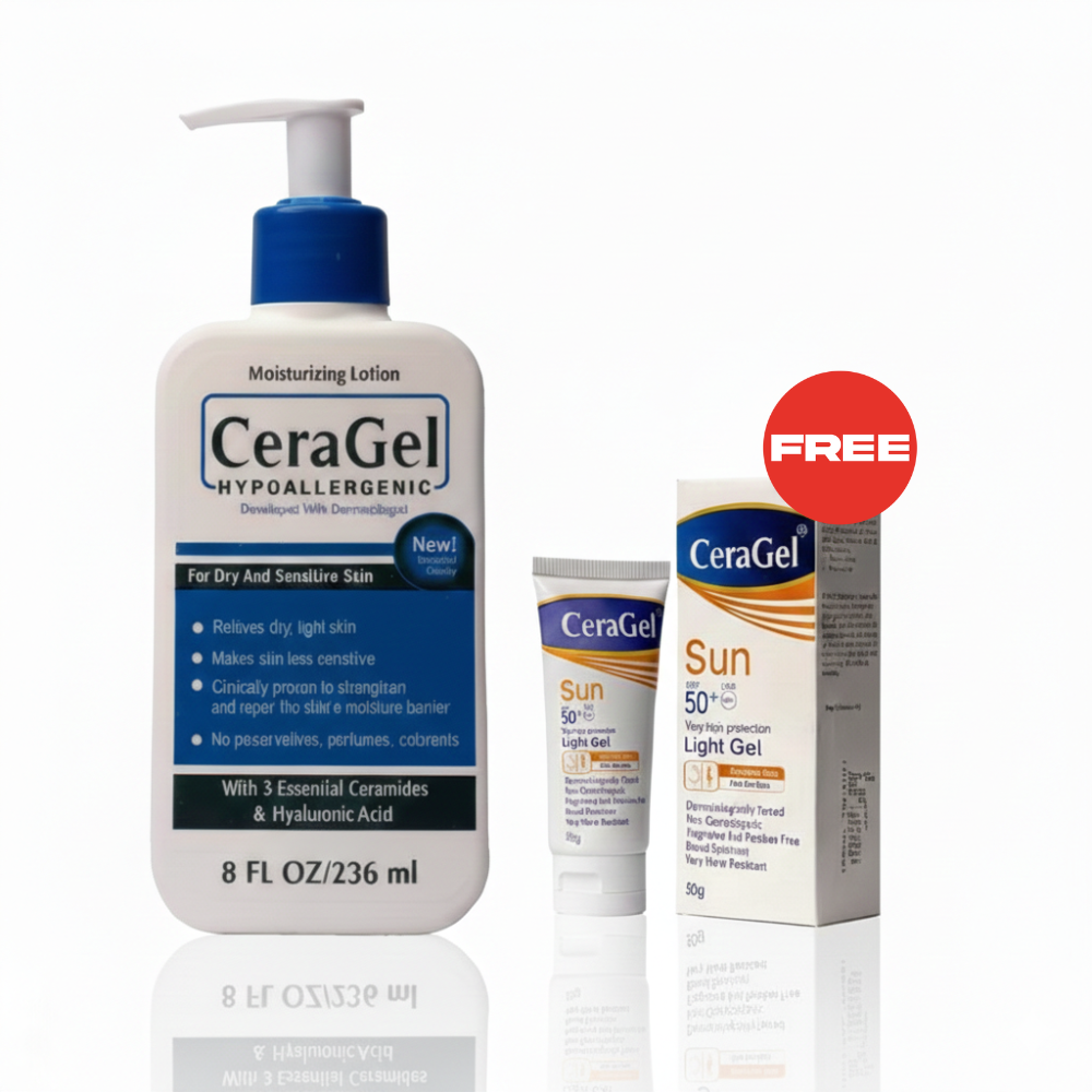 Cera Gel lotion + Free Cera Gel SPF