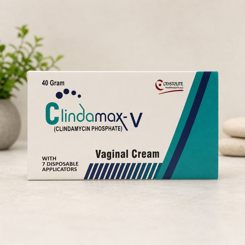 Clindamax-V 40g vaginal cream with clindamycin phosphate and 7 disposable applicators