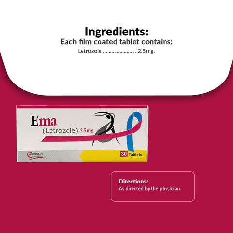 Ema (Letrozole) 2.5mg