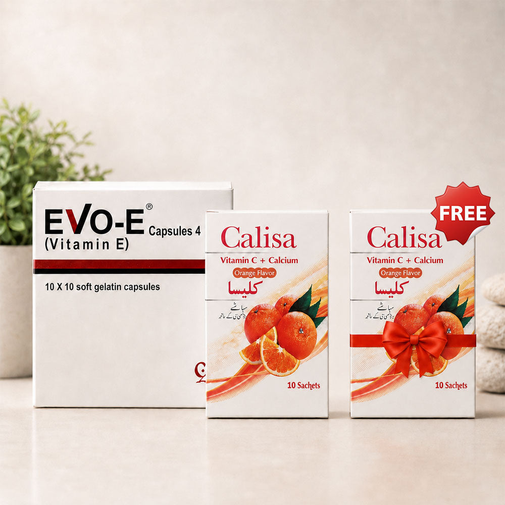 Evo E Capsules + Calisa Sachet (Free Calisa Sachet)