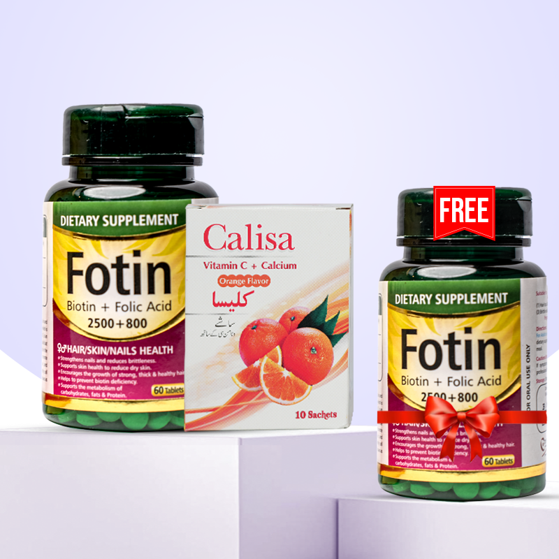 Fotin Tablets + Calisa Sachet