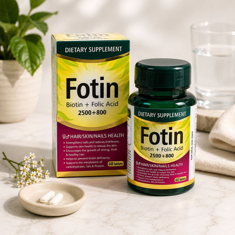 Fotin Tablets (Biotin +Folic acid)