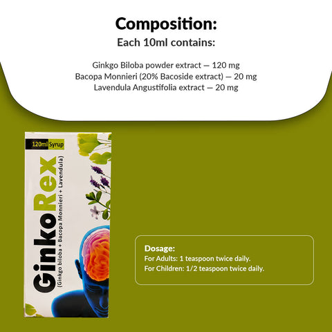 Ginkorex Syrup 120ml