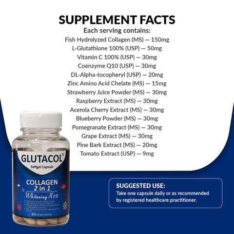 Glutacol softgel caspule