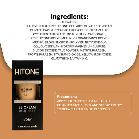 Hitone BB Cream IVORY