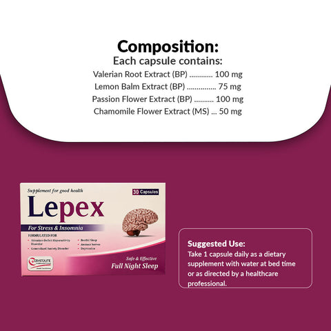 Lepex (for stress and insomnia)