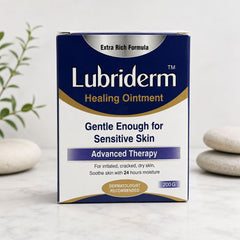 Lubriderm Healing Ointment 200g for dry, cracked and irritated sensitive skin
