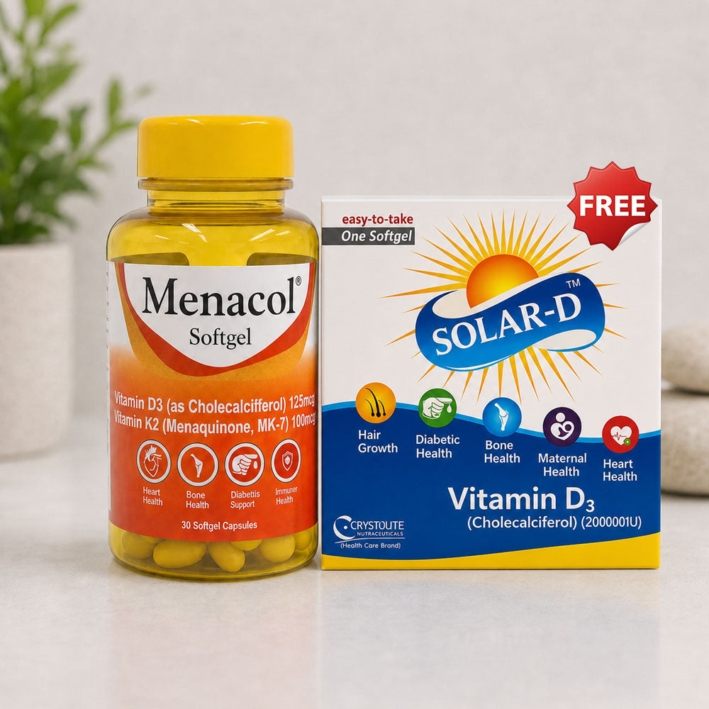 Menacol +Free Solar D one capsule