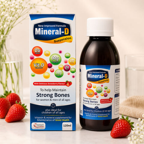 Mineral D Syrup + Tenment Tablets