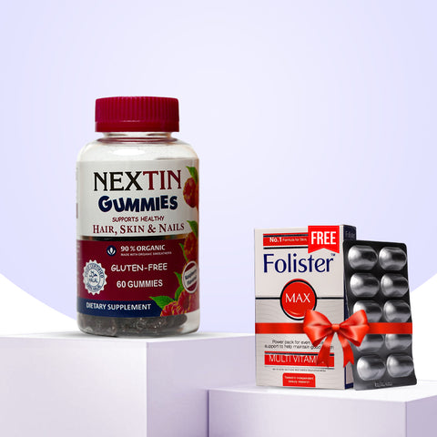 Nextin Gummies+Folister Max