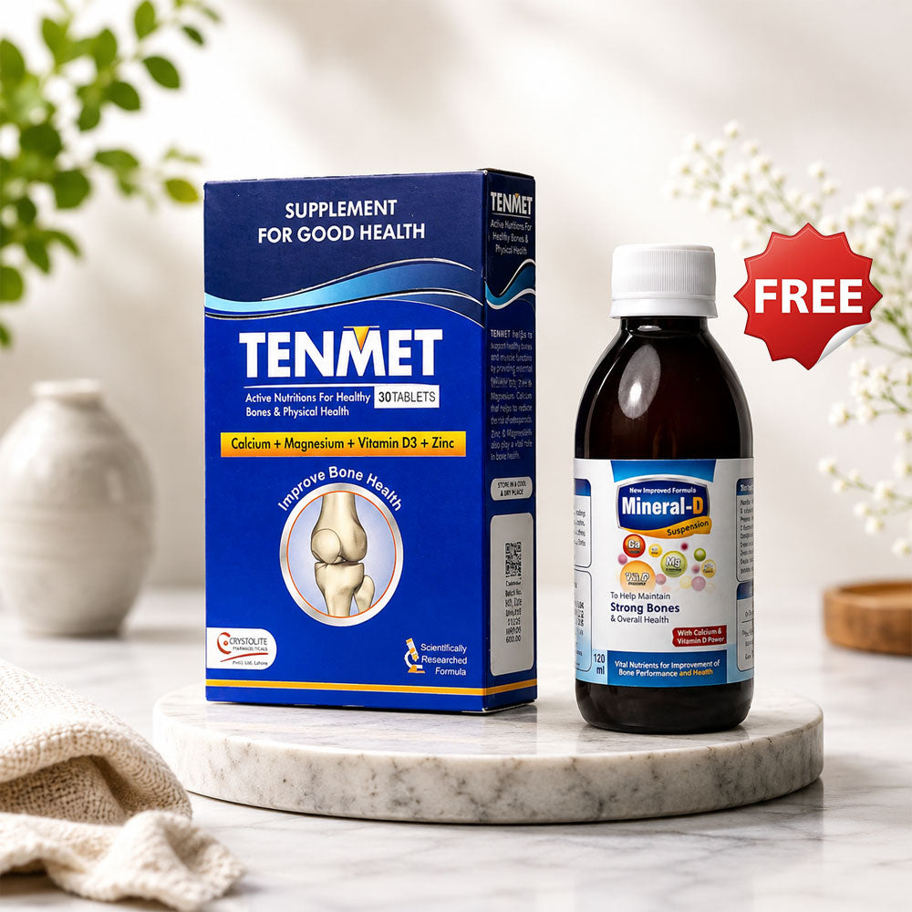 Mineral D Syrup + Tenment Tablets