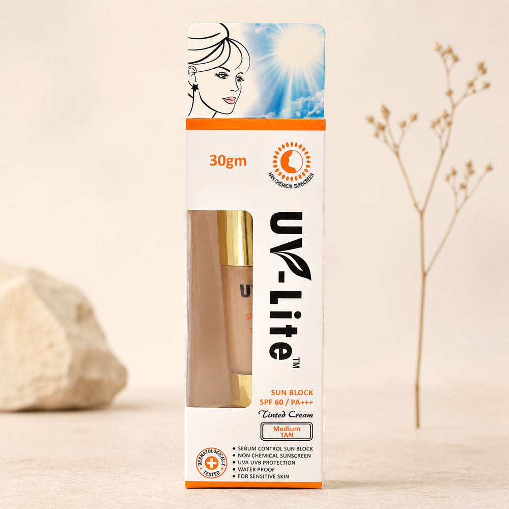 UV Lite Sunblock SPF 60/P Medium TAN