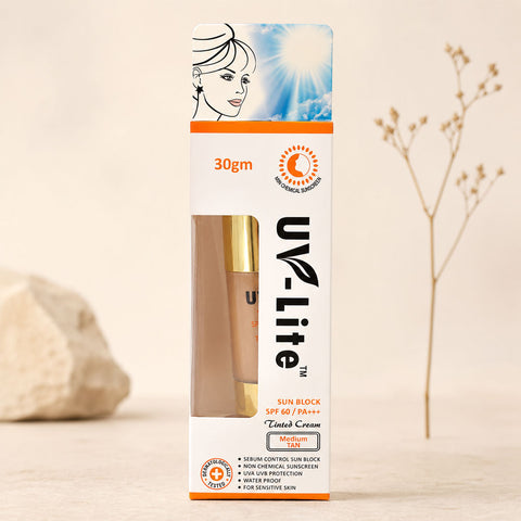 UV Lite Sunblock SPF 60/P Medium TAN